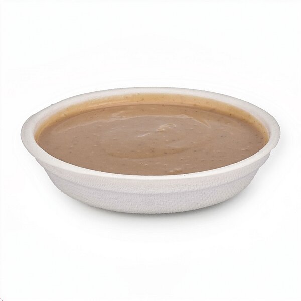 Bagasse Dressingbecher wei&szlig; 30ml &Oslash;77x&Oslash;58x15mm 