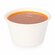 Dressingbecher Bagasse wei&szlig; Saucenbecher 100ml &Oslash; 77mm x 45mm 