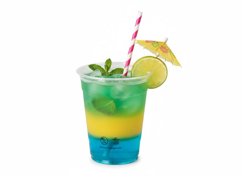 Clear Cup PET 14oz (375ml) &Oslash;98mm 