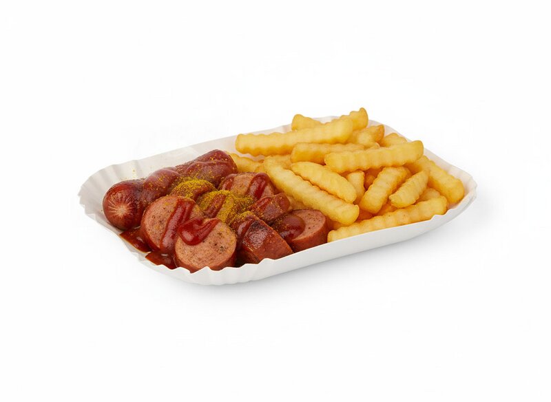 Cardboard trays white virgin fiber 13x18x3cm uncoated 