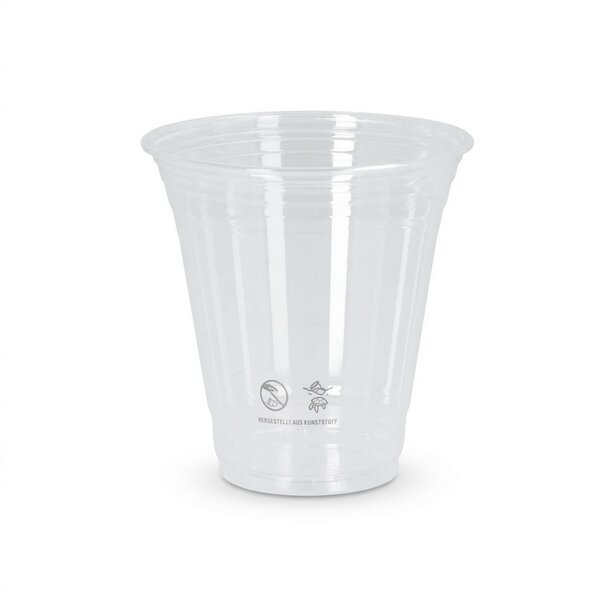 Clear cups for 300ml (12oz) &Oslash;92mm 