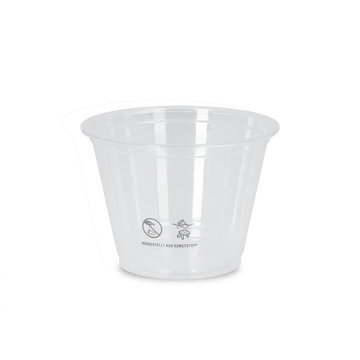 Clear Cups PET dessert cup for 220ml &Oslash; 92mm