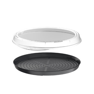 circ Nette Mehrweg Pizzabox 2-teilig &Oslash; 33 cm