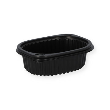 Verpackungsschale PP schwarz 350ml