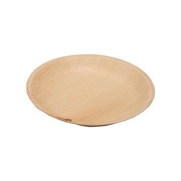 Palm leaf plate round