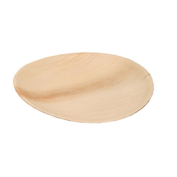Palm leaf plate round
