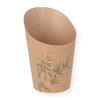 Produktbild Scoop-Cup Gr&ouml;&szlig;e S braun Kraft 9 oz/270 ml mit Druck