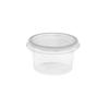 Produktbild Feinkostbecher transparent 30 ml aus PP mit transarentem Deckel (Microboxx)