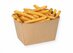 Food tray brown Kraft 11.0 x 8.0 x 7cm 