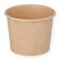 Dressingbecher braun rund 85ml (3oz) aus Hartpapier 