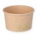 Feinkostbecher Hartpapier braun rund 125 ml &Oslash; 85 mm 