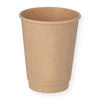 Produktbild Doppelwandbecher braun 0,3l "Nat&uuml;rlich" Coffee To Go Thermobecher