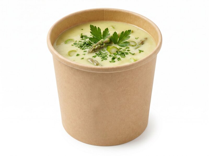 Soup-to-Go-Becher braun 300 ml / 12 oz 