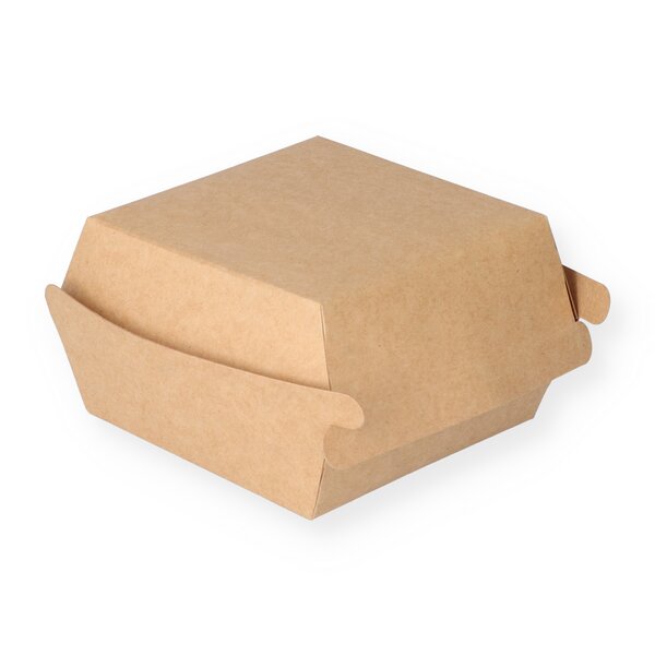 Hamburger Box S braun 98x95x66mm 