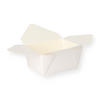 Produktbild Food-Box wei&szlig; eckig 800 ml &ndash; 130 &times; 107 &times; 64 mm