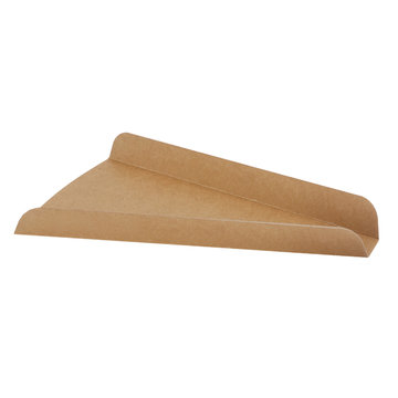 Pizza slices brown Kraft 190x190x20mm