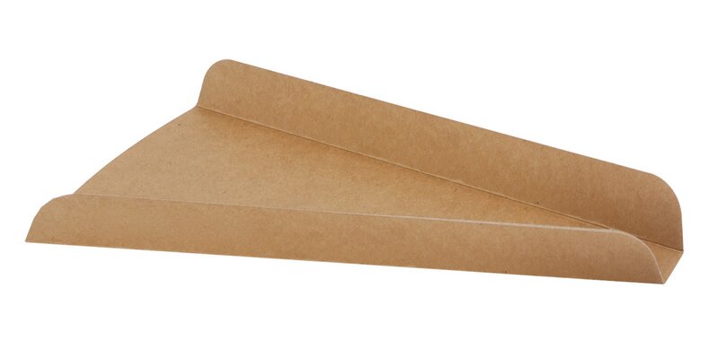 Pizza slices brown Kraft 190x190x20mm 