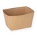 Food tray brown Kraft 11.0 x 8.0 x 7cm 