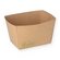 Food tray brown Kraft 11.0 x 8.0 x 7cm 