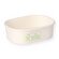 Delicatessen cup made of hard paper white rectangular for 125cc 