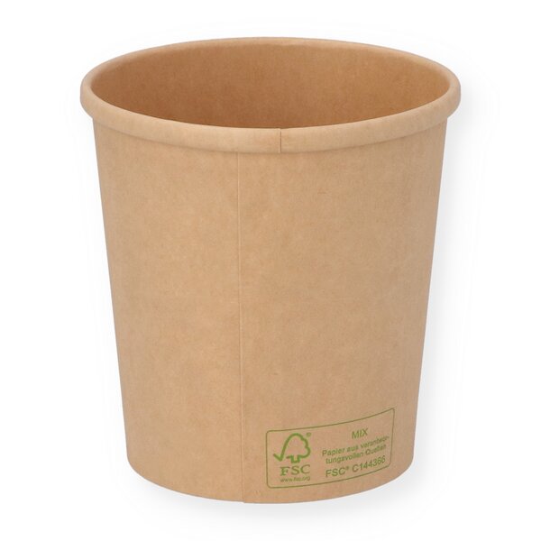 Soup mug brown 400ml Soup to go (16oz) 