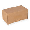Produktbild Kuchenbox braun Kraft 105x160x94mm mit Neutraldruck