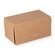 Cake box brown Kraft 105x160x94mm w. neutral print 