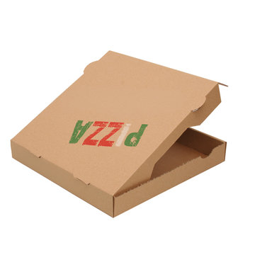 Natural" pizza box 40x40x4cm Francia