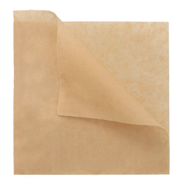 Kebab bags brown "Natural" 15x16cm 
