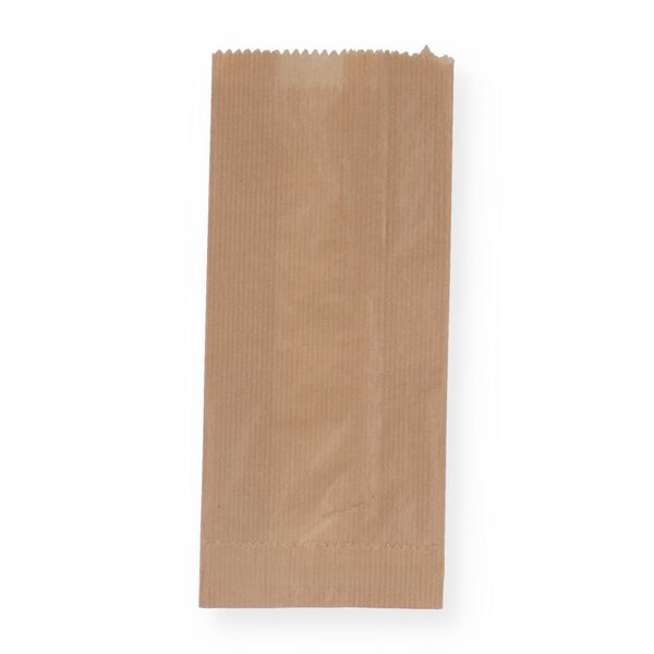 Faltenbeutel braun 10+5&times;22 cm Nr. 415 &ndash; 1.000 St&uuml;ck 