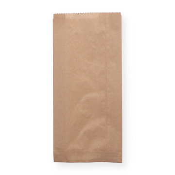 Brown Foldable Bag, 12+5&times;23 cm, No. 418 &ndash; 1,000 pieces