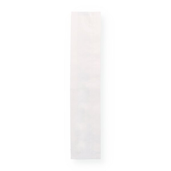 Baguette bag white "Naturally fresh" 12+5x58cm 
