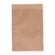 Zweinahtflachbeutel braun Natron "Nat&uuml;rlich" 11,5x16cm+Klappe 