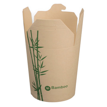 Asia Box Bambus rund 750ml (26oz)