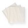 White cocktail napkins, 24 &times; 24 cm, 2-ply, 1/4-fold 