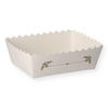 Produktbild Geb&auml;ckschale mit Golddruck 116 &times; 91 &times; 46 mm &ndash; fettabweisend