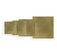 Goldscheibe eckig 19x19cm 
