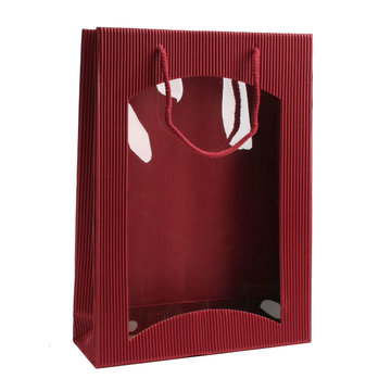 Open wave "Focus" gift bag for 3 bottles