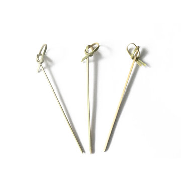 Knotenspie&szlig; 120mm aus Bambus 200Stck./Beutel