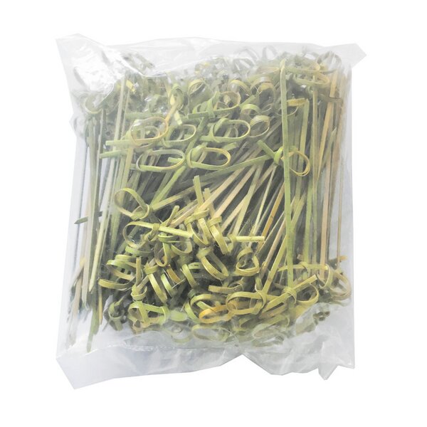 Bamboo knotted skewer 150mm 200pcs/bag 