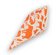 Spitzt&uuml;ten "Zoo" orange 21cm/200g 