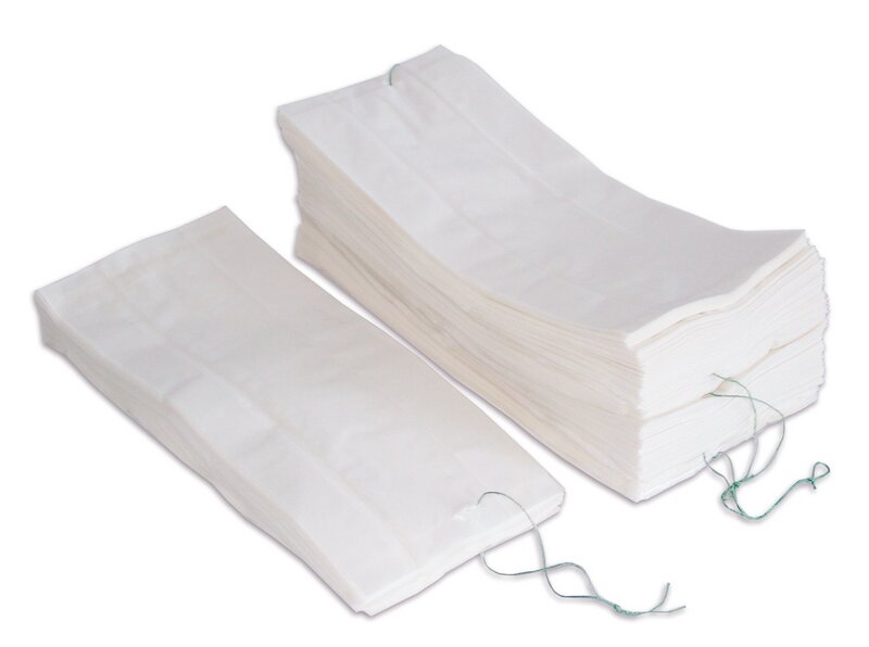 Baker's bags 10+5x19cm Baker's gusset bags white 