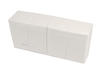 Produktbild Papierservietten wei&szlig; 2-lagig 1/8 Falz 33x33cm 