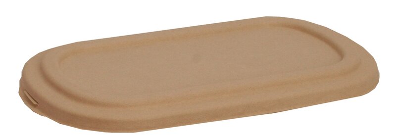 Bagasse lid for bowl 800ml and 1000ml 