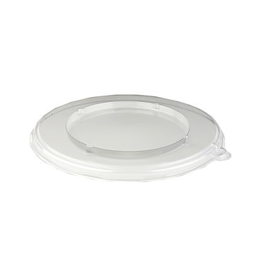 Lid for bagasse salad bowl