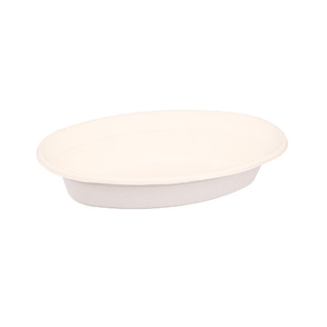 Bagasse Schale oval