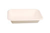 Produktbild Snackschale aus Bagasse wei&szlig; 180 &times; 120 &times; 35 mm