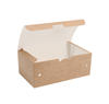 Produktbild Fingerfood-Box braun mit Klappdeckel 116x73x45mm