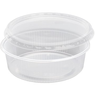 Delicatessen cup PP round with lid