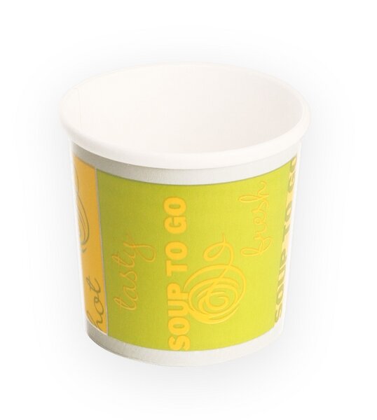 Becher Soup to go mit Motiv 12oz 